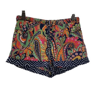 Vera Bradley colorful Paisley cotton short